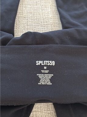 Splits59 Black Boot Cut Pants